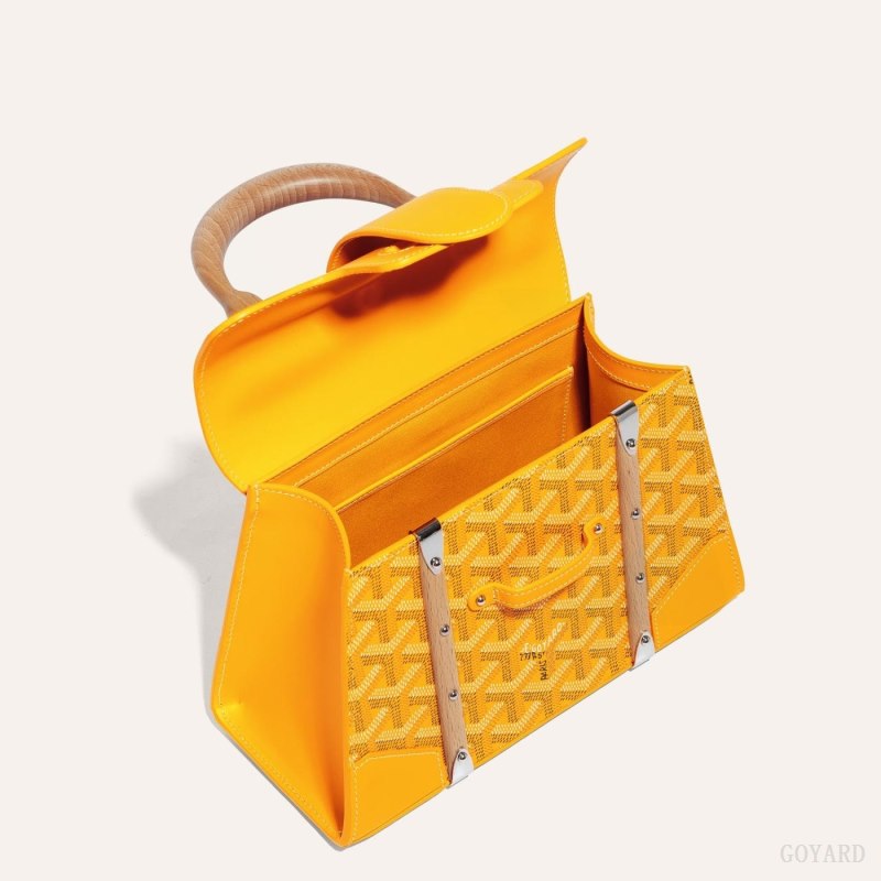 Bolsos Goyard SAÏGON STRUCTURE MINI BAG Amarillo | GY-MVW0082