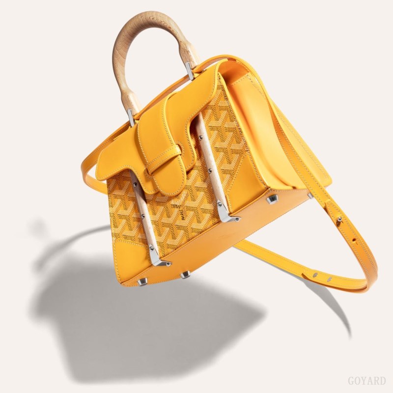Bolsos Goyard SAÏGON STRUCTURE MINI BAG Amarillo | GY-MVW0082