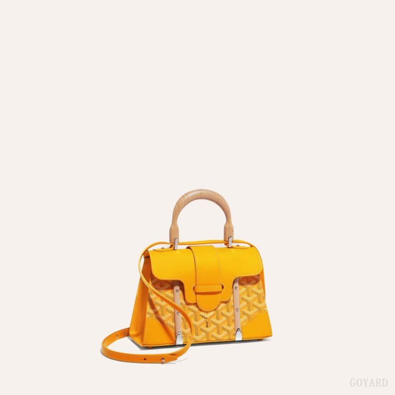 Bolsos Goyard SAÏGON STRUCTURE MINI BAG Amarillo | GY-MVW0082