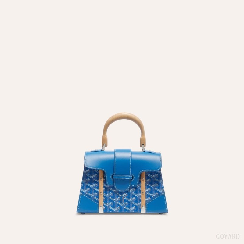 Bolsos Goyard SAÏGON STRUCTURE MINI BAG Azules | GY-FDW9361