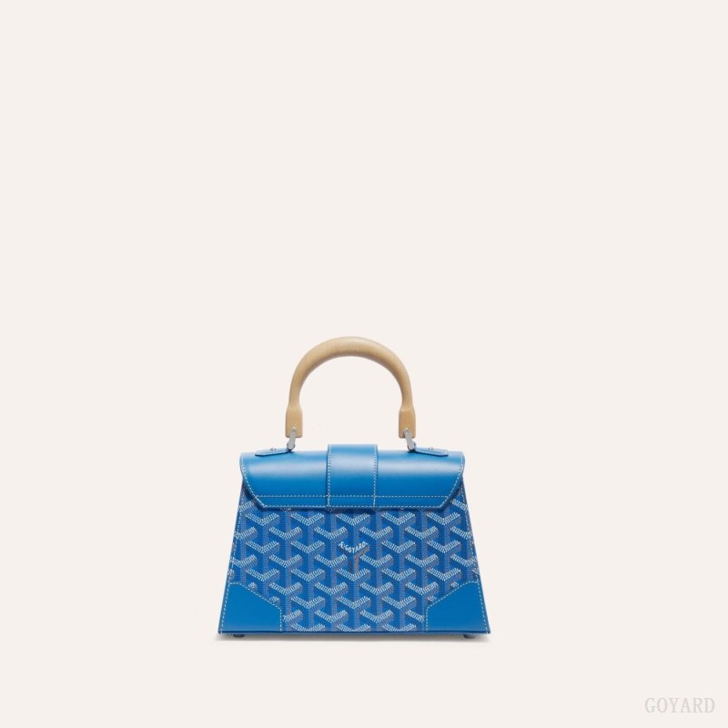 Bolsos Goyard SAÏGON STRUCTURE MINI BAG Azules | GY-FDW9361