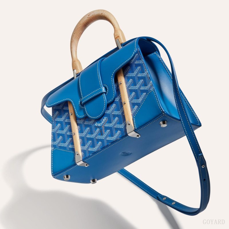 Bolsos Goyard SAÏGON STRUCTURE MINI BAG Azules | GY-FDW9361