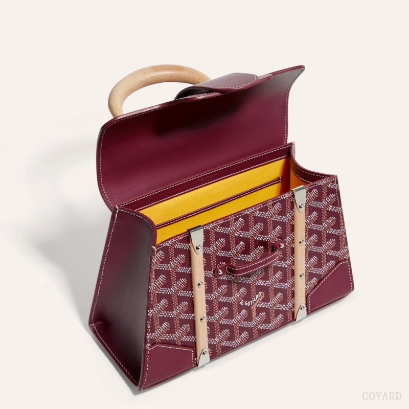 Bolsos Goyard SAÏGON STRUCTURE MINI BAG Burdeos | GY-ARQ6772