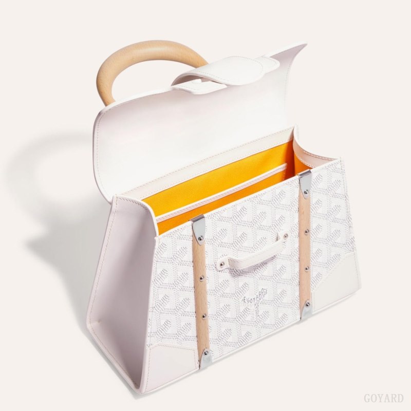 Bolsos Goyard SAÏGON STRUCTURE MINI BAG Blancas | GY-JRW8820