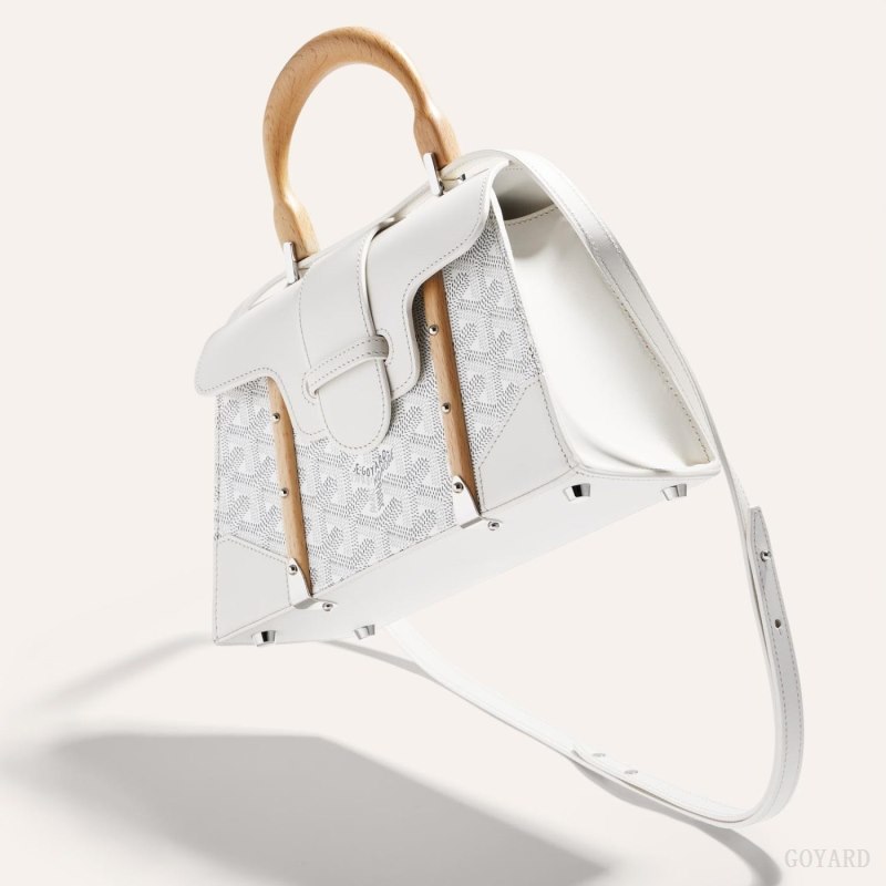 Bolsos Goyard SAÏGON STRUCTURE MINI BAG Blancas | GY-JRW8820