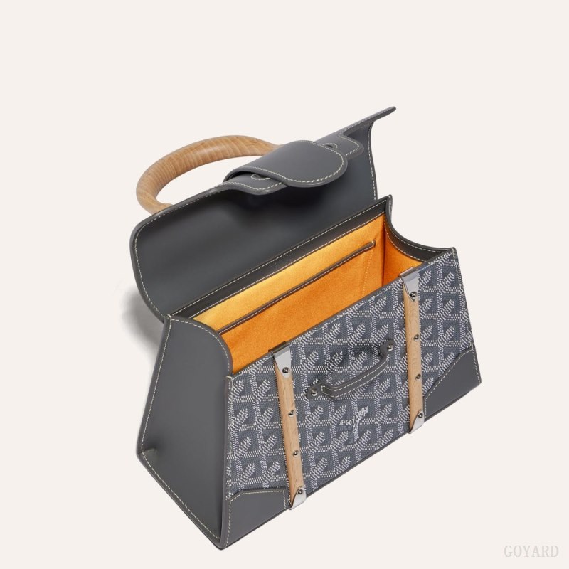 Bolsos Goyard SAÏGON STRUCTURE MINI BAG Gris | GY-KUK1019