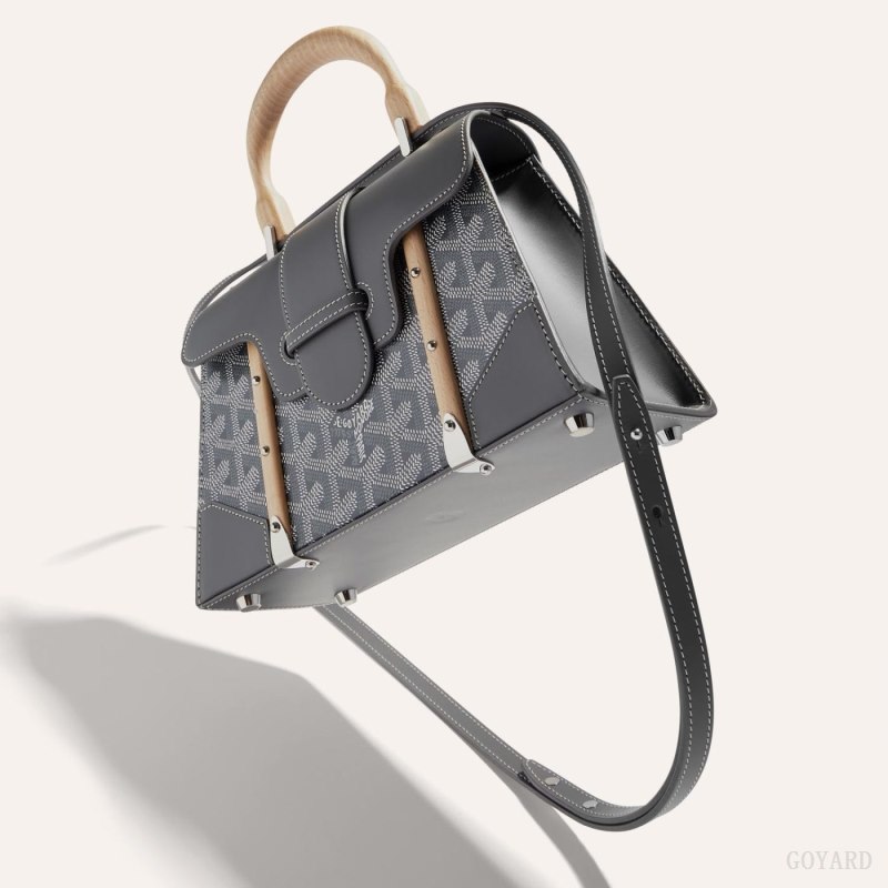 Bolsos Goyard SAÏGON STRUCTURE MINI BAG Gris | GY-KUK1019