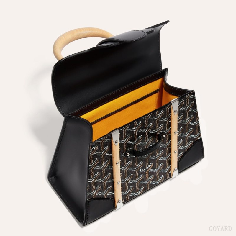 Bolsos Goyard SAÏGON STRUCTURE MINI BAG Negras | GY-GIC7518