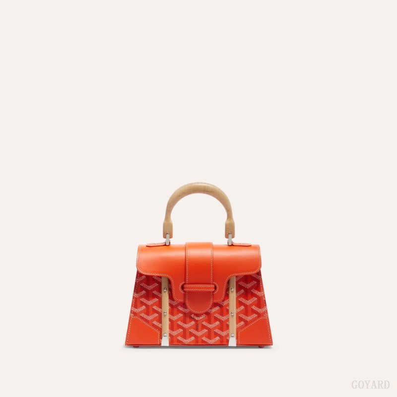 Bolsos Goyard SAÏGON STRUCTURE MINI BAG Naranjas | GY-INX7402