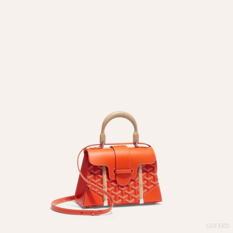 Bolsos Goyard SAÏGON STRUCTURE MINI BAG Naranjas | GY-INX7402