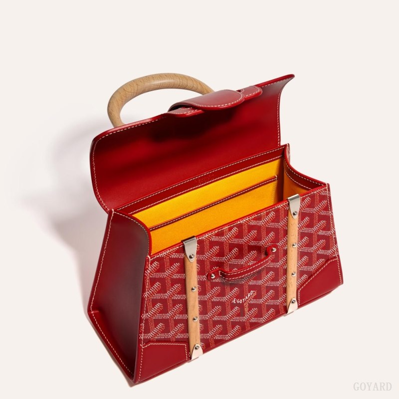 Bolsos Goyard SAÏGON STRUCTURE MINI BAG Rojas | GY-MQB5697