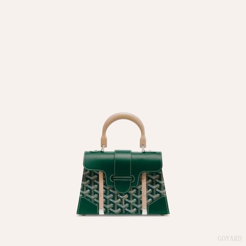 Bolsos Goyard SAÏGON STRUCTURE MINI BAG Verde | GY-RNU7733