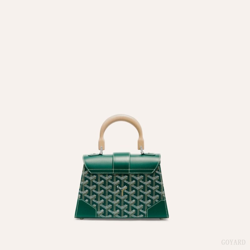 Bolsos Goyard SAÏGON STRUCTURE MINI BAG Verde | GY-RNU7733