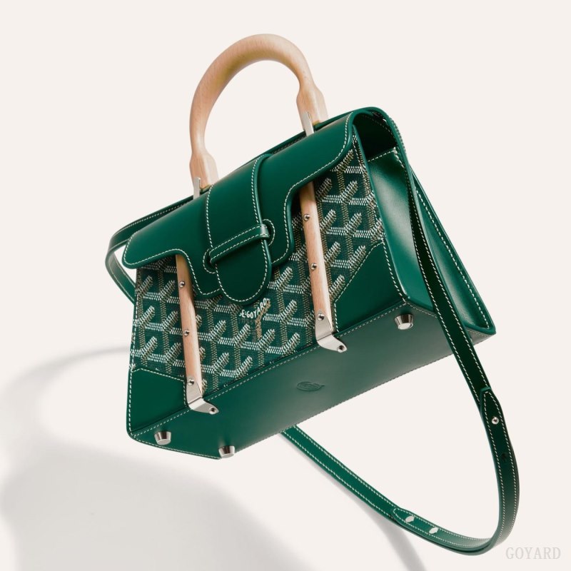 Bolsos Goyard SAÏGON STRUCTURE MINI BAG Verde | GY-RNU7733