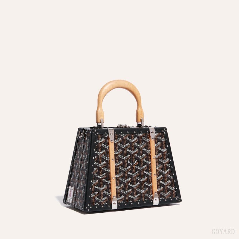 Bolsos Goyard Saïgon Mini Trunk Bag Negras | GY-VYJ4388