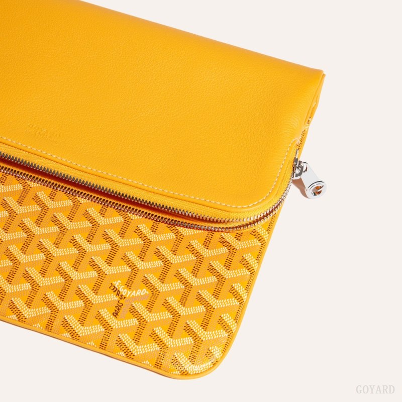 Bolsos Goyard Sainte-Marie GM Clutch Amarillo | GY-GYD7087