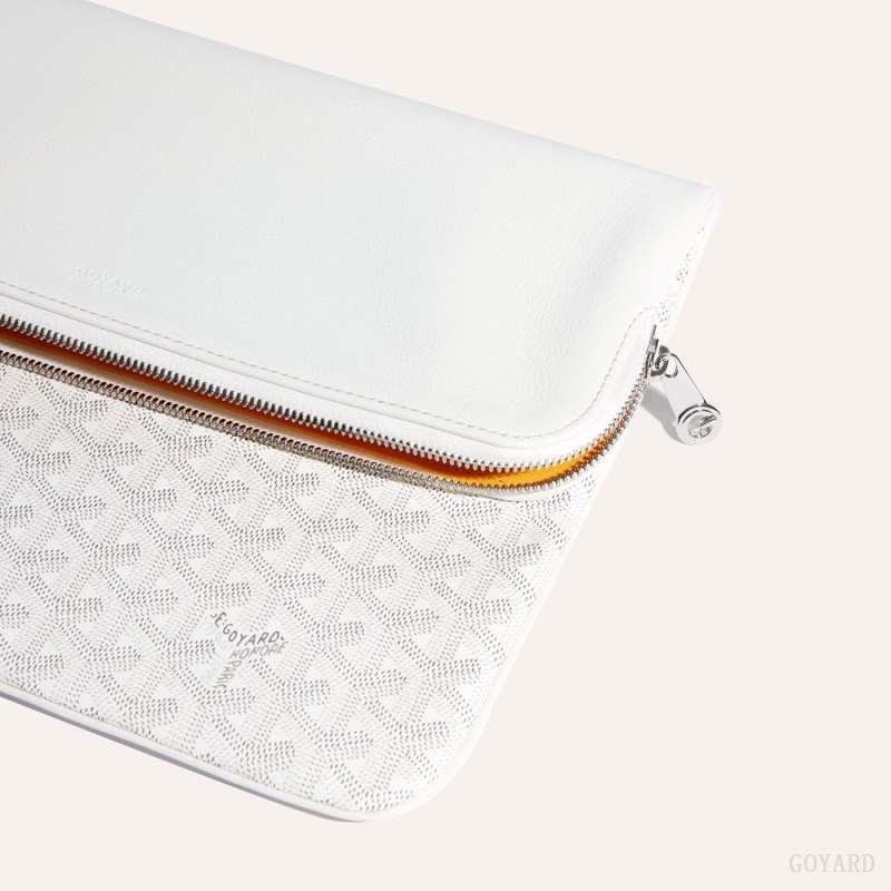 Bolsos Goyard Sainte-Marie GM Clutch Blancas | GY-LJD2833