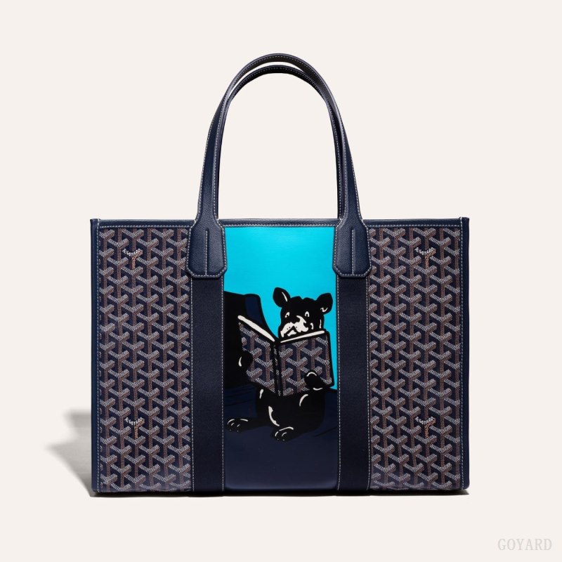 Bolsos Goyard VILLETTE TOTE BAG Azul Marino Azules | GY-GLM8449