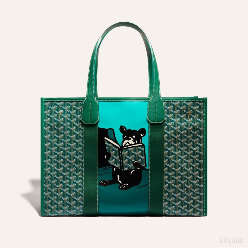 Bolsos Goyard VILLETTE TOTE BAG Verde | GY-HMS3407