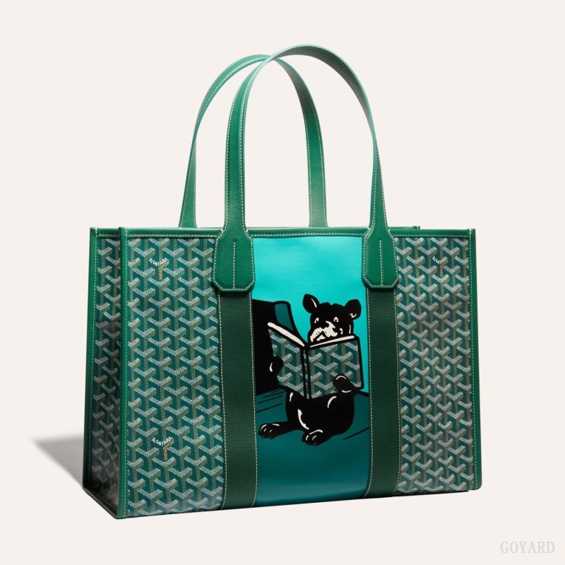 Bolsos Goyard VILLETTE TOTE BAG Verde | GY-HMS3407