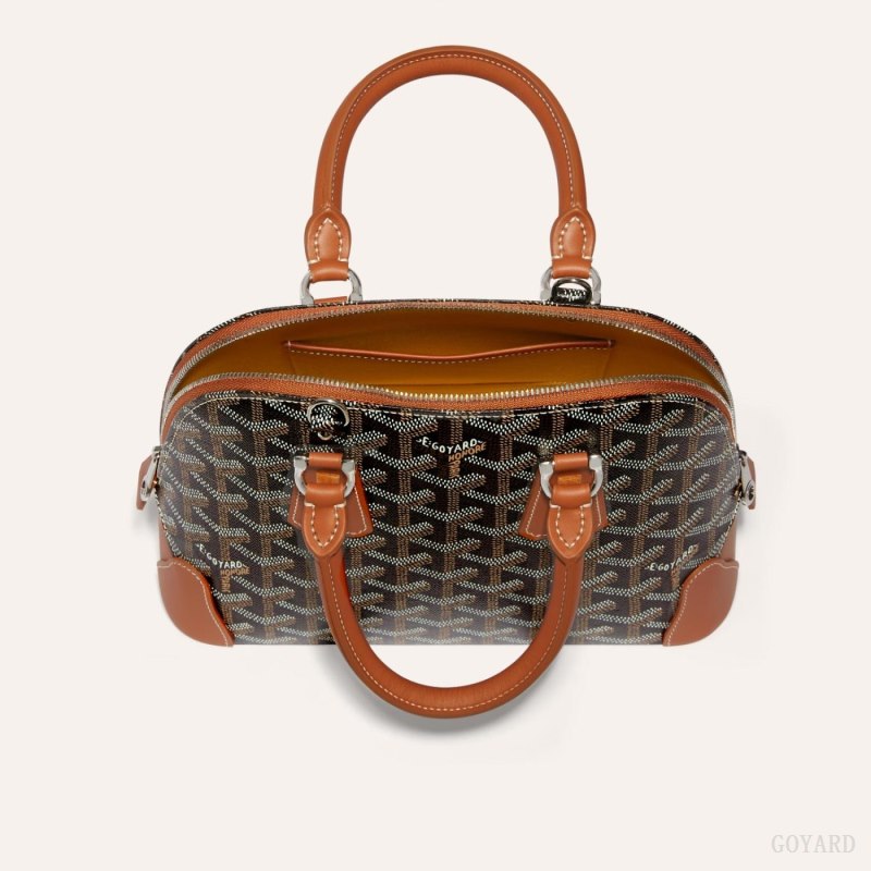 Bolsos Goyard Vendôme Mini Bag Negras Marrones | GY-SNC8425