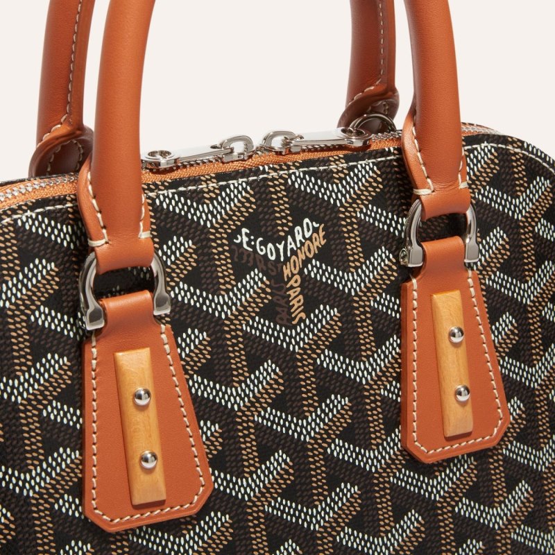 Bolsos Goyard Vendôme Mini Bag Negras Marrones | GY-SNC8425