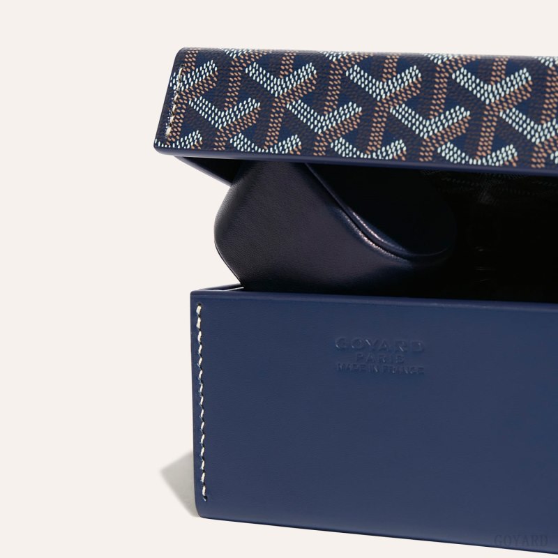 Boxes Goyard 4 WATCH CASE Azul Marino Azules | GY-JRU6577