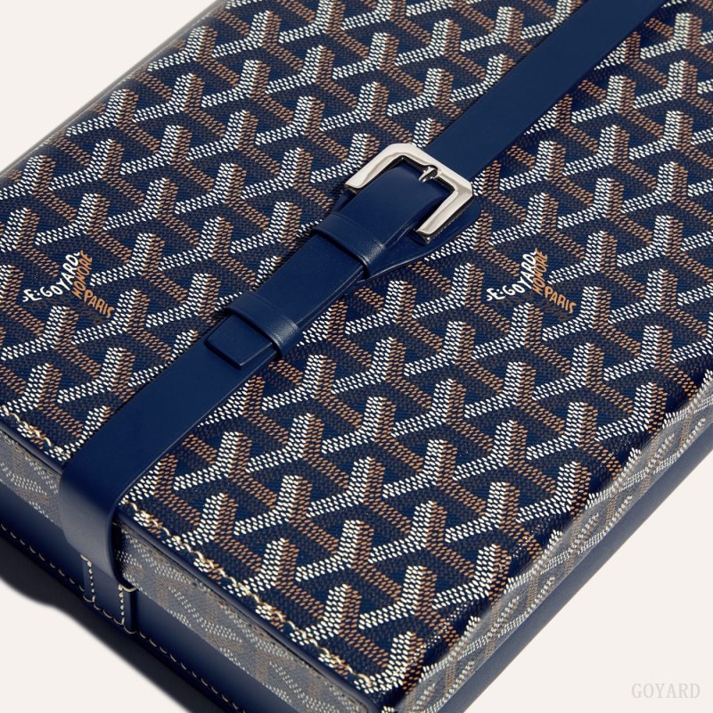 Boxes Goyard 8 WATCH CASE Azul Marino Azules | GY-NLZ4357
