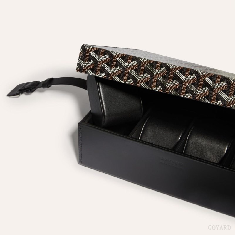 Boxes Goyard 8 WATCH CASE Negras | GY-WOV0090