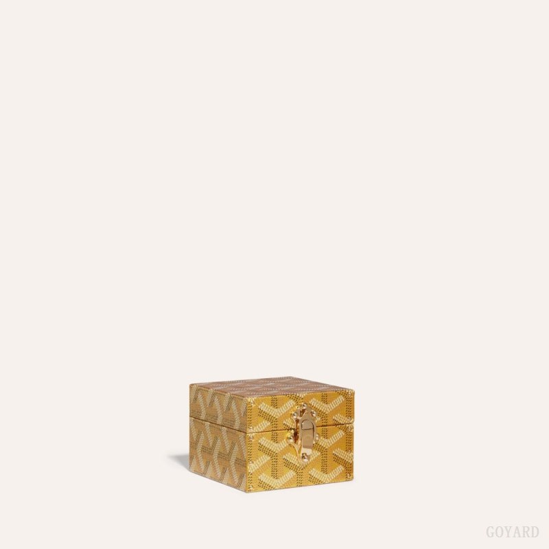 Boxes Goyard REGENCE TRUNK Doradas | GY-DDW8582