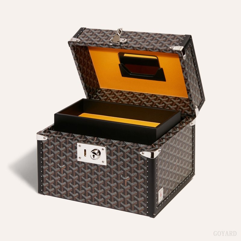 Boxes Goyard SARDAIGNE VANITY CASE Negras | GY-FWT5581