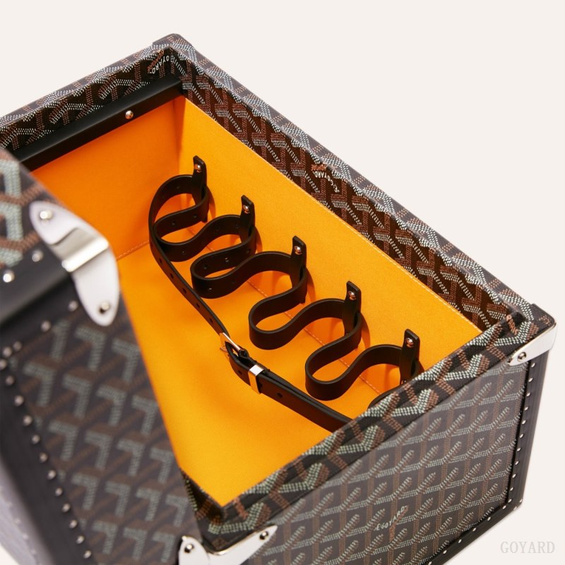 Boxes Goyard SARDAIGNE VANITY CASE Negras | GY-FWT5581