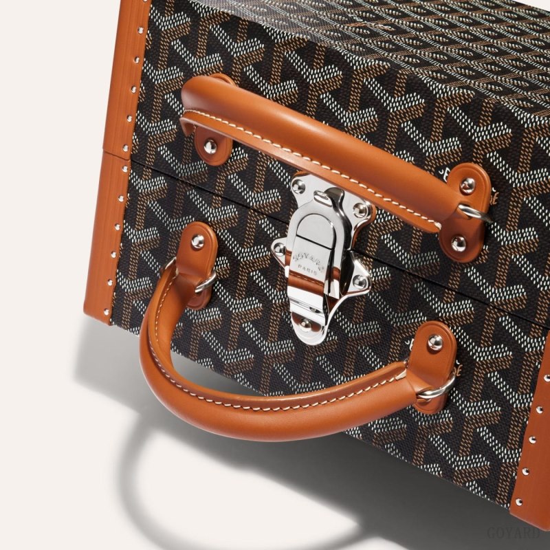 Boxes Goyard TRAVEL BOWL Negras Marrones | GY-QFN9035
