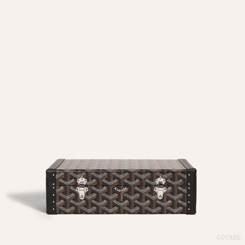Boxes Goyard VENDÔME JEWELLERY CASE Negras | GY-KYN8020