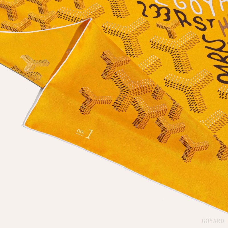 Bufandas Goyard SCARF N°1 Amarillo | GY-BDZ3415