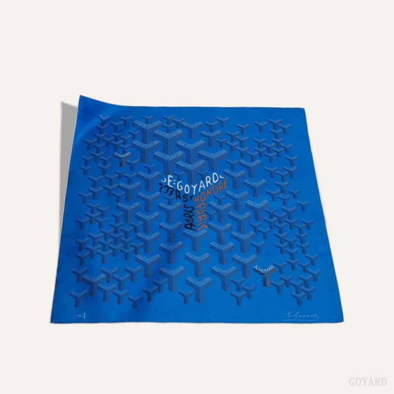 Bufandas Goyard SCARF N°1 Azules | GY-RLN8072