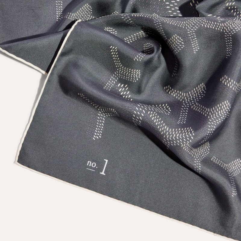 Bufandas Goyard SCARF N°1 Gris | GY-ORE4387