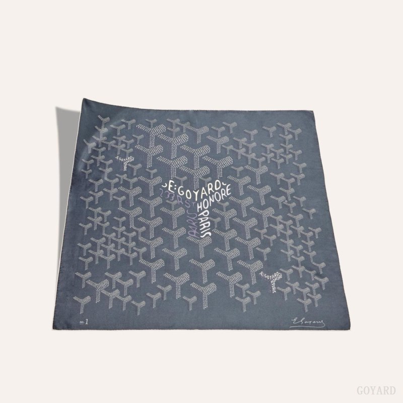 Bufandas Goyard SCARF N°1 Gris | GY-ORE4387