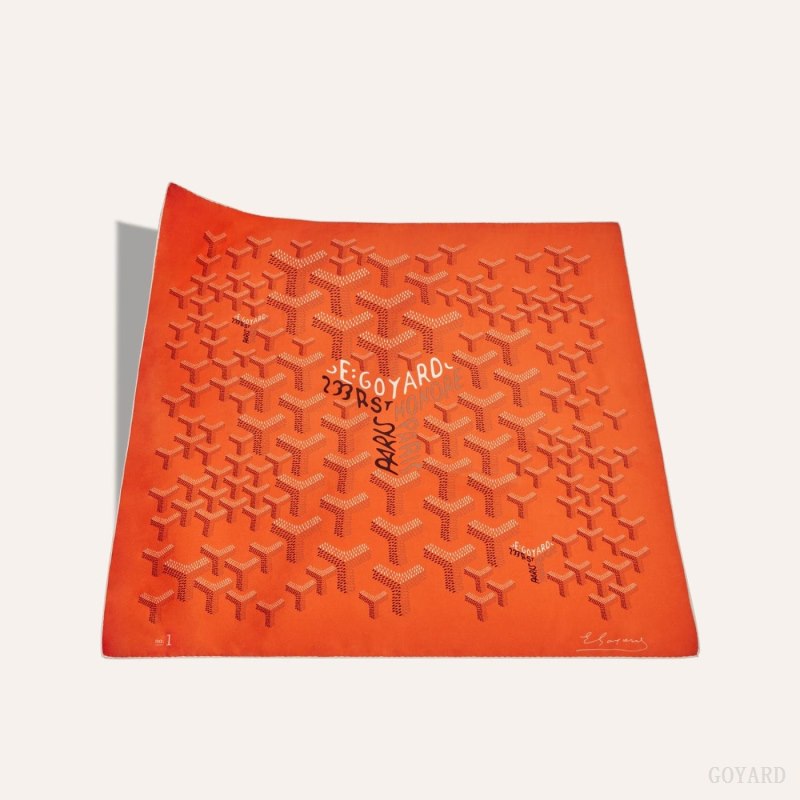 Bufandas Goyard SCARF N°1 Naranjas | GY-XZK6028