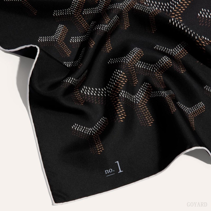 Bufandas Goyard SCARF N°1 Negras | GY-HXG5989