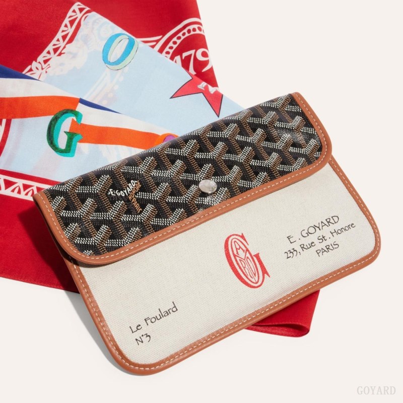 Bufandas Goyard SCARF N°3 Rojas Azules | GY-FTJ6486