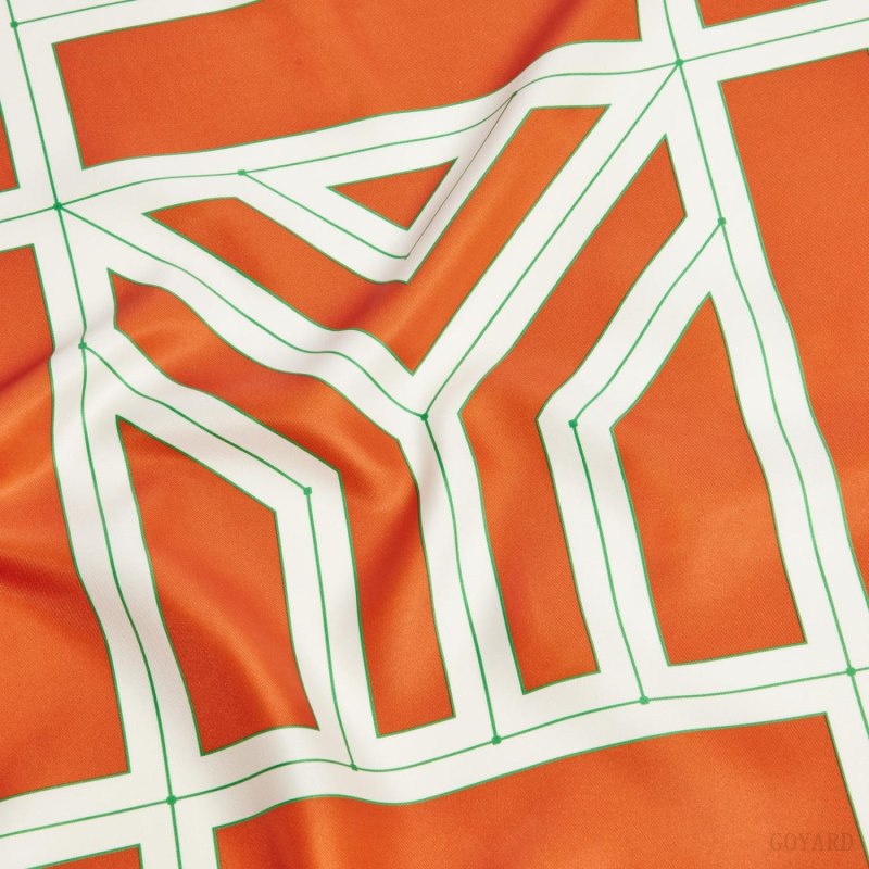 Bufandas Goyard SCARF N°4 Rosas Rojas | GY-CZW3457