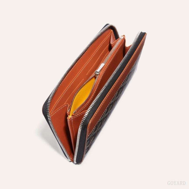 Carteras Goyard MATIGNON GM WALLET Negras Marrones | GY-TND9602