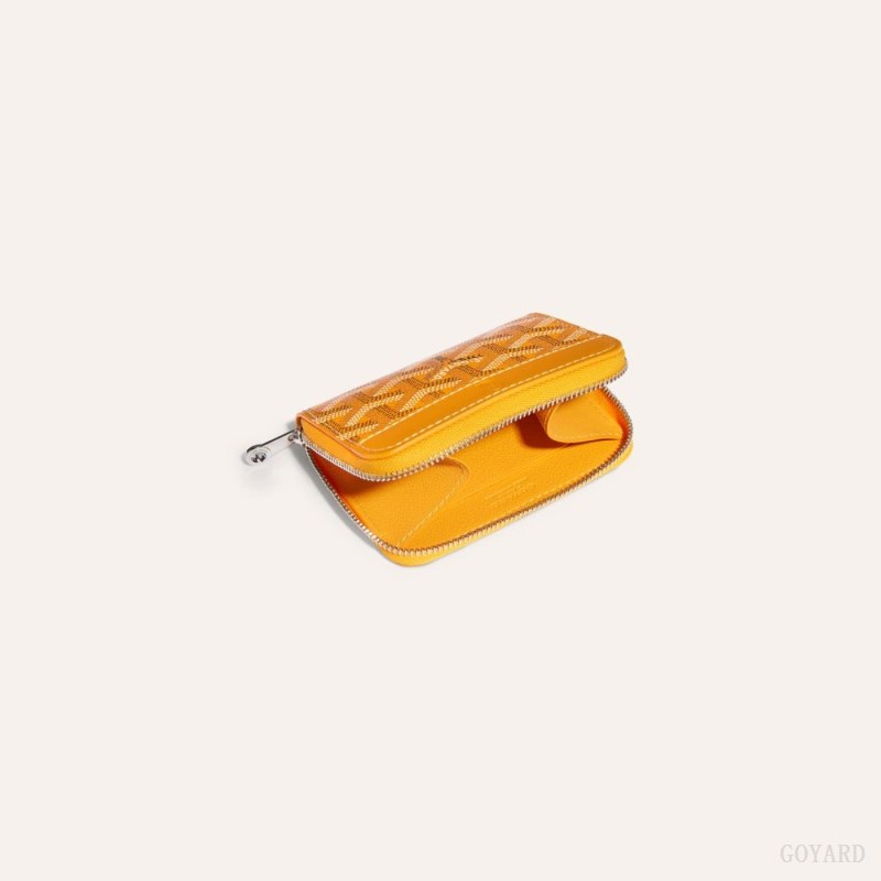 Carteras Goyard MATIGNON MINI WALLET Amarillo | GY-WEC4363