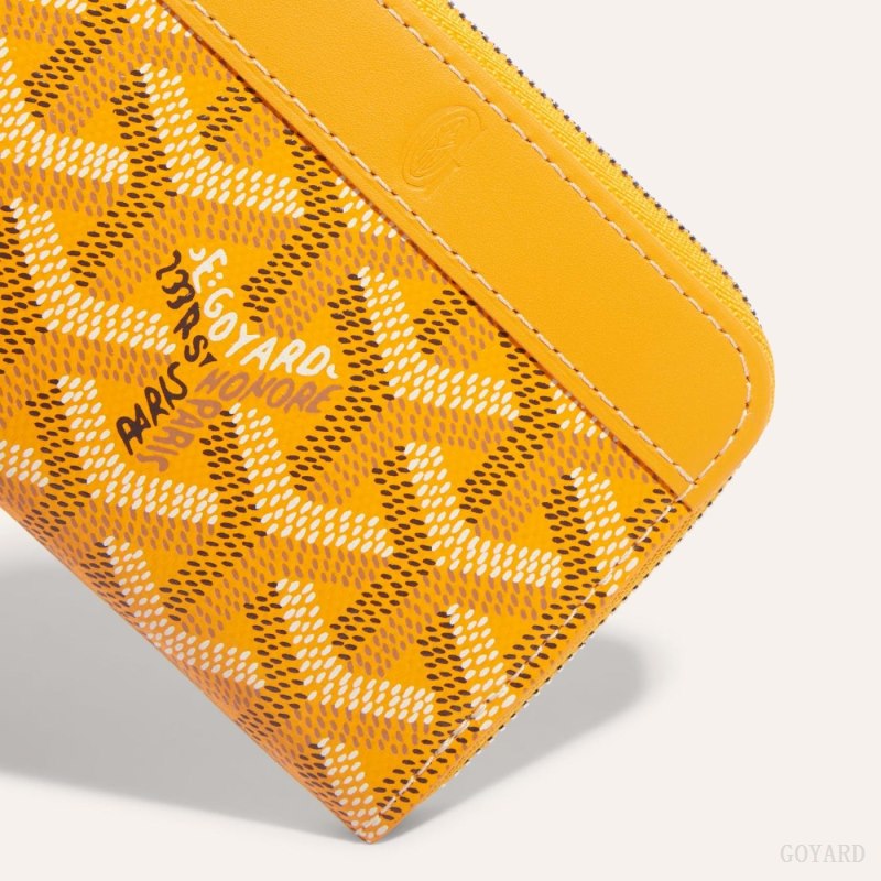 Carteras Goyard MATIGNON MINI WALLET Amarillo | GY-WEC4363