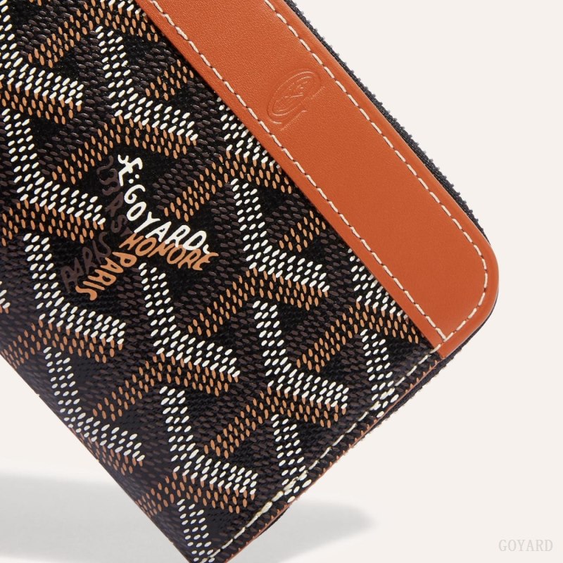 Carteras Goyard MATIGNON MINI WALLET Negras Marrones | GY-TBZ3375