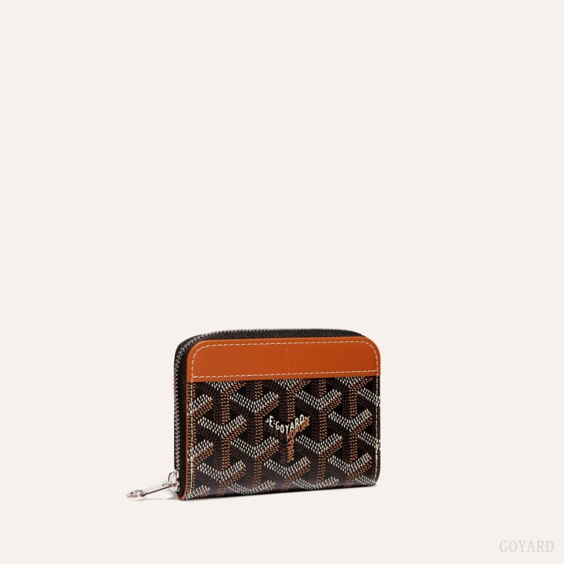 Carteras Goyard MATIGNON MINI WALLET Negras Marrones | GY-TBZ3375
