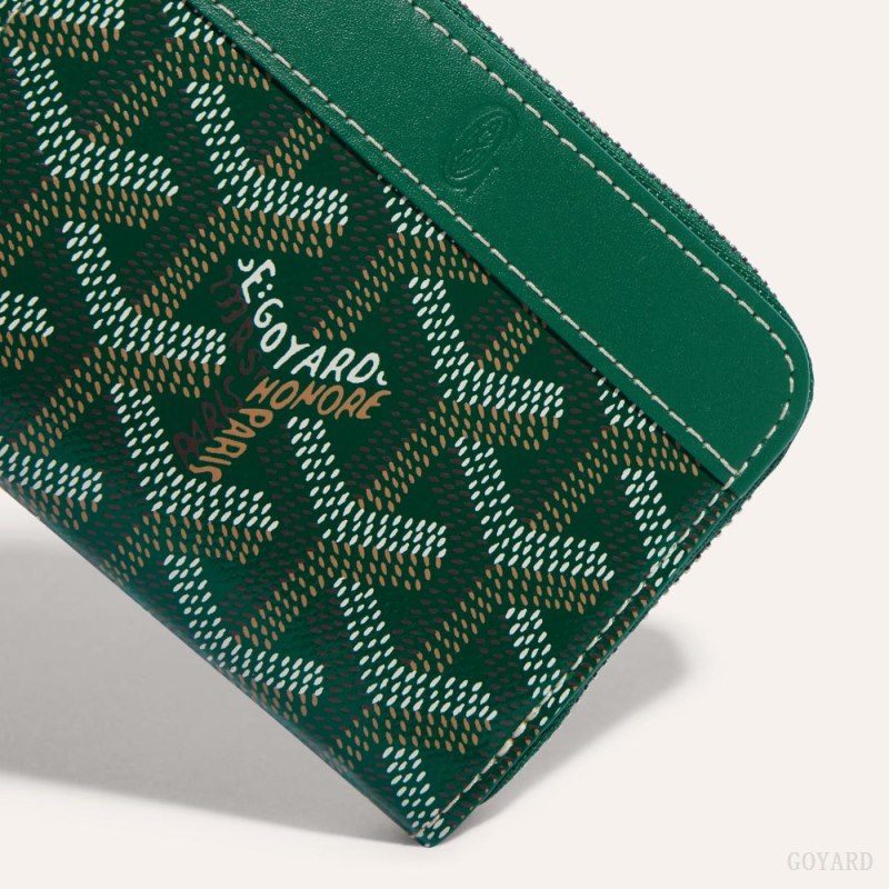 Carteras Goyard MATIGNON MINI WALLET Verde | GY-EUT0496