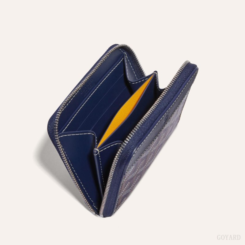 Carteras Goyard MATIGNON PM WALLET Azul Marino Azules | GY-NSE2551