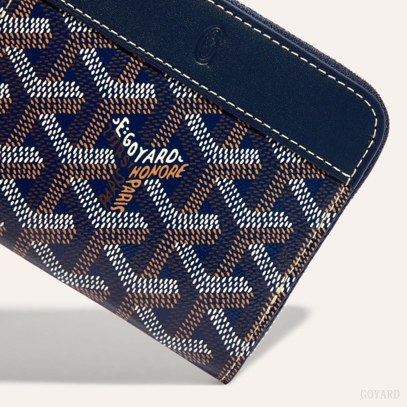 Carteras Goyard MATIGNON PM WALLET Azul Marino Azules | GY-NSE2551